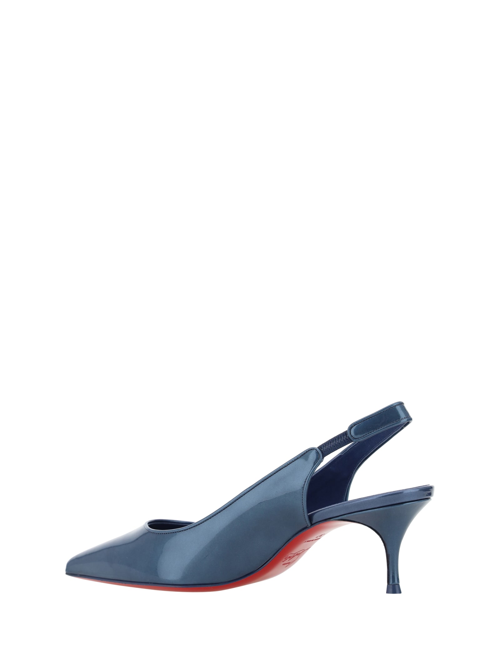 Shop Christian Louboutin Sporty Kate Pumps In Denim/lin Denim