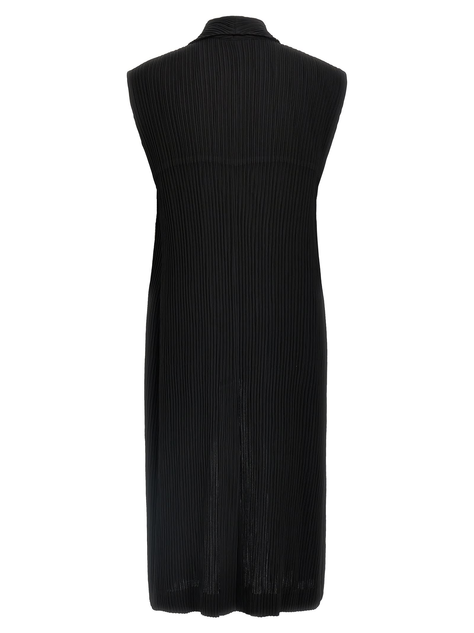 Issey Miyake Hatching Pleats Vest