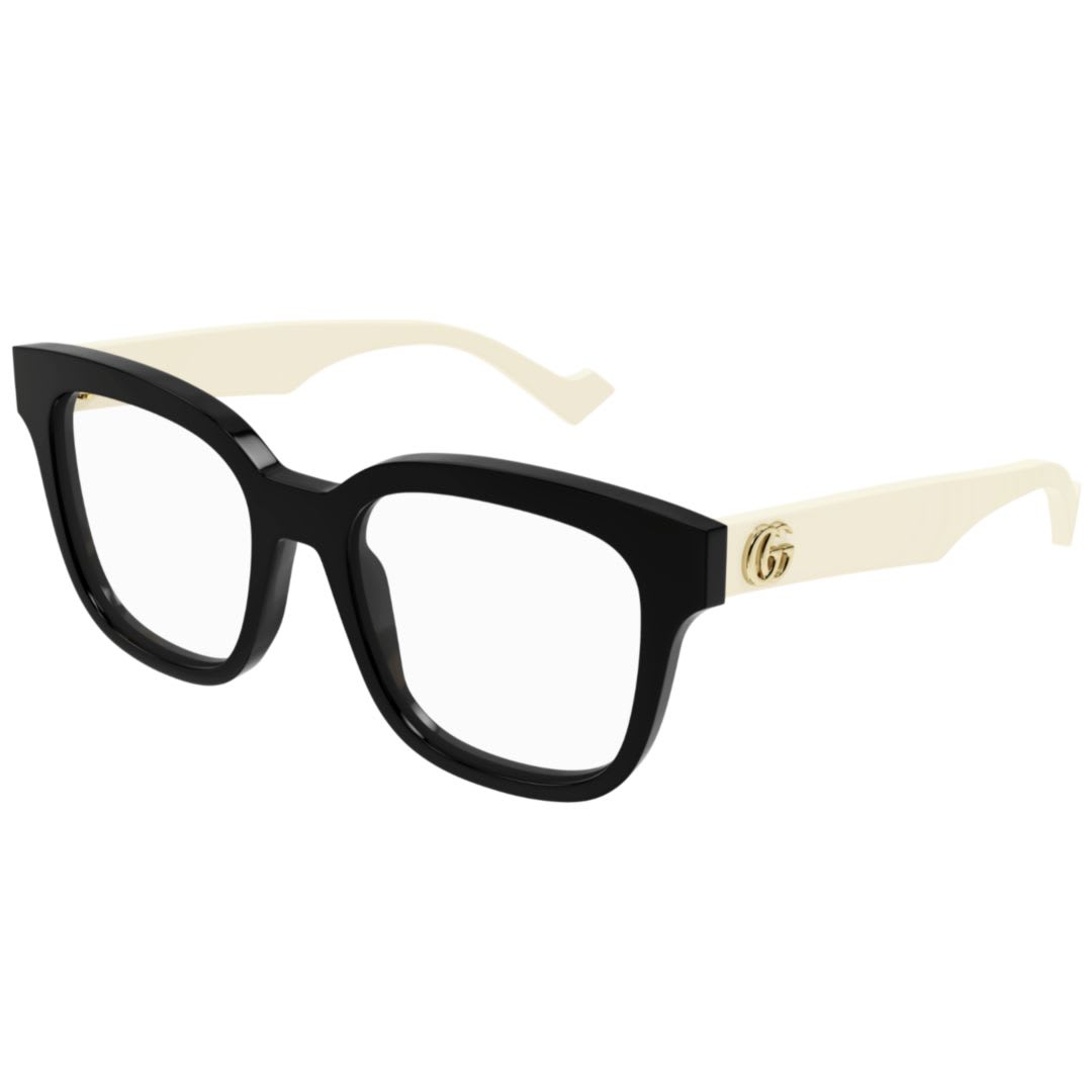 Gucci Gg0958o-002black-white-transparent In Black