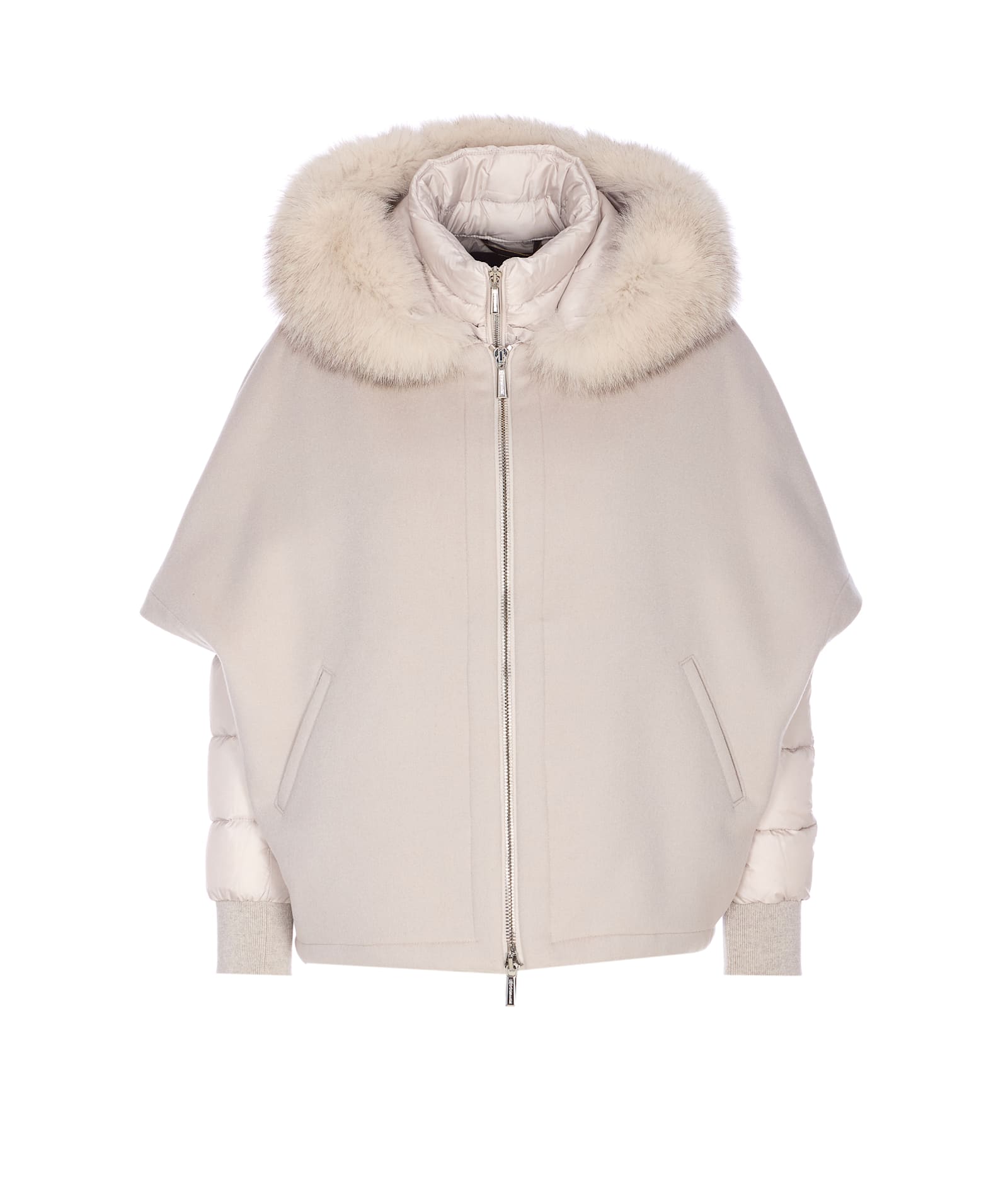 Moorer Pegaso Down Jacket In Neutral