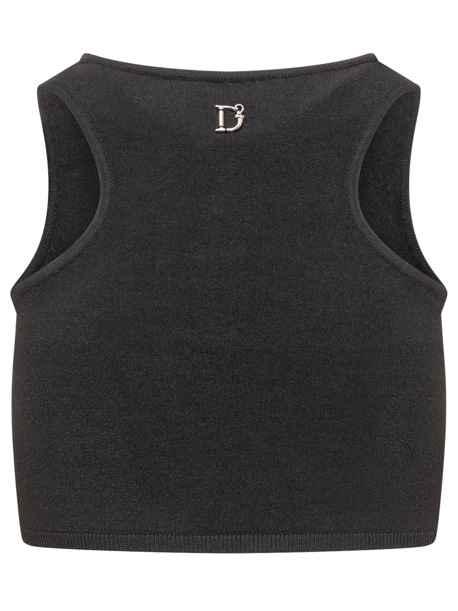 Shop Dsquared2 Cut-out Bikini Top In Black