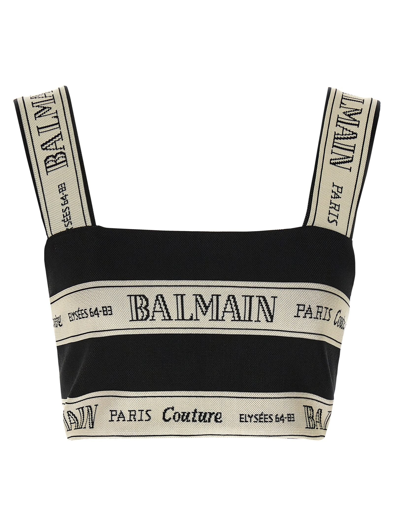 BALMAIN NASTRO BALMAIN TOP