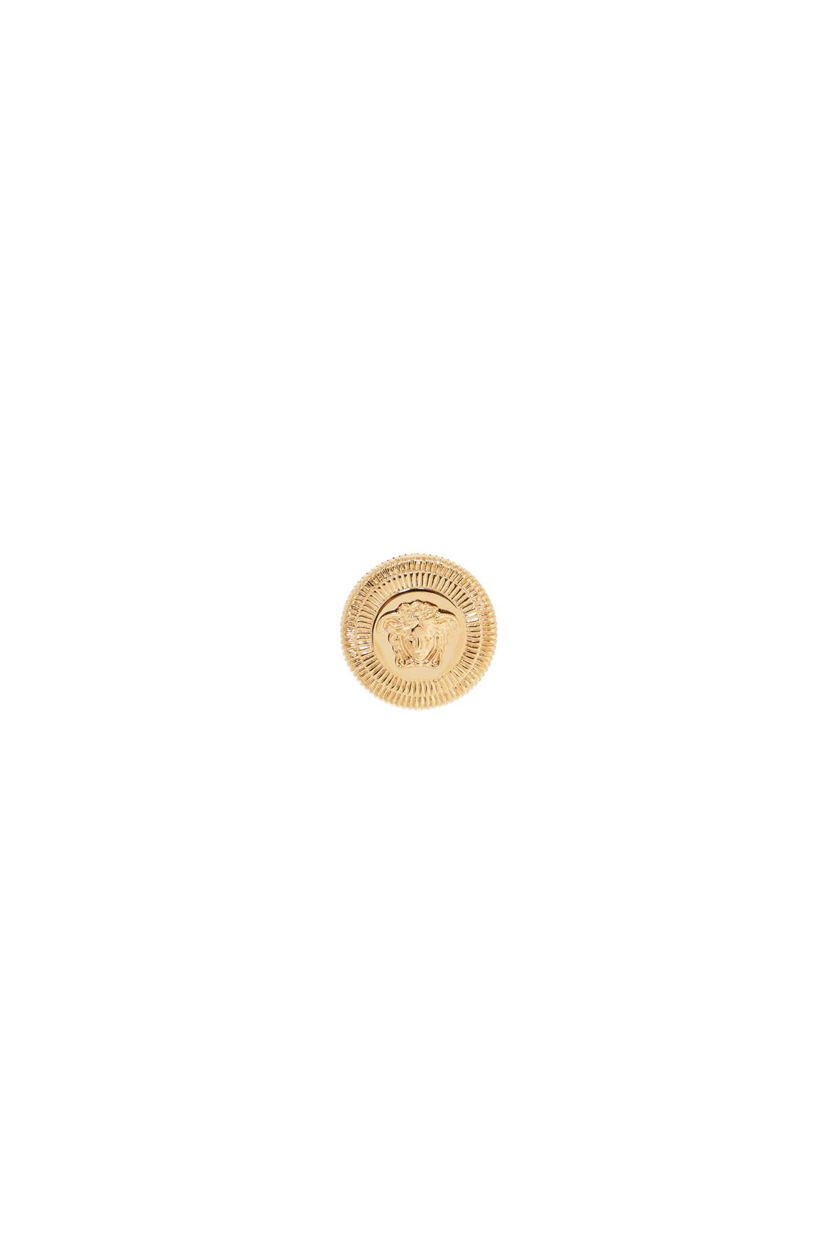 Shop Versace Medusa Biggie Ring In  Gold (gold)