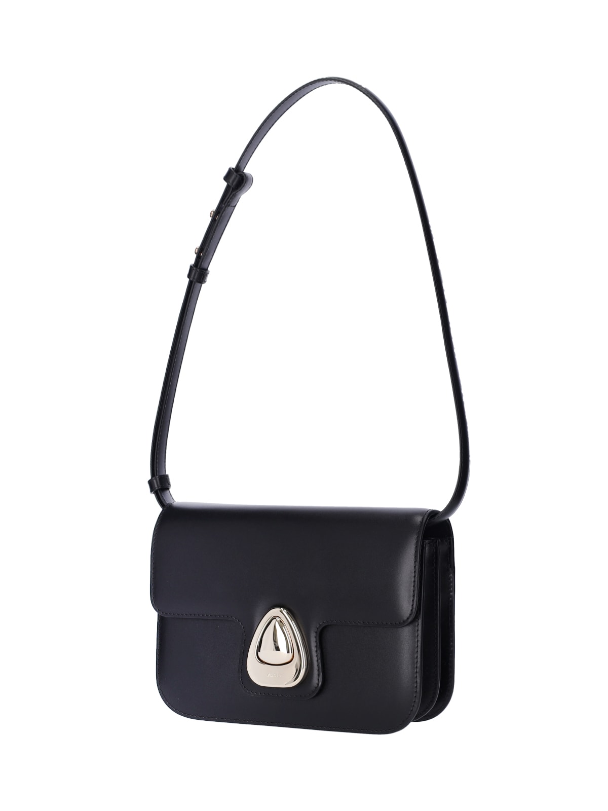 Shop Apc Small Shoulder Bag Astra In Black