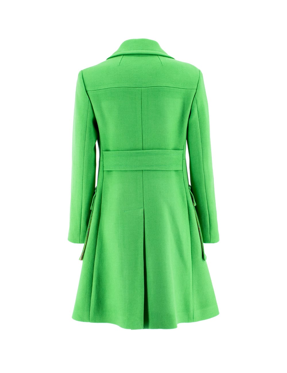 Shop Etro Coat In Green