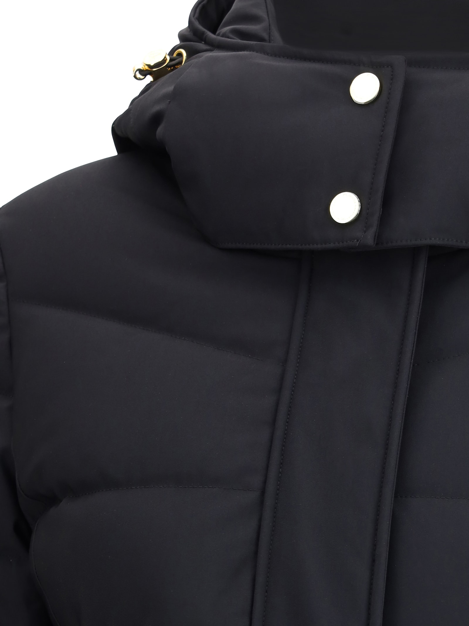 Moose Knuckles Watershed 3 Gold Parka In Black