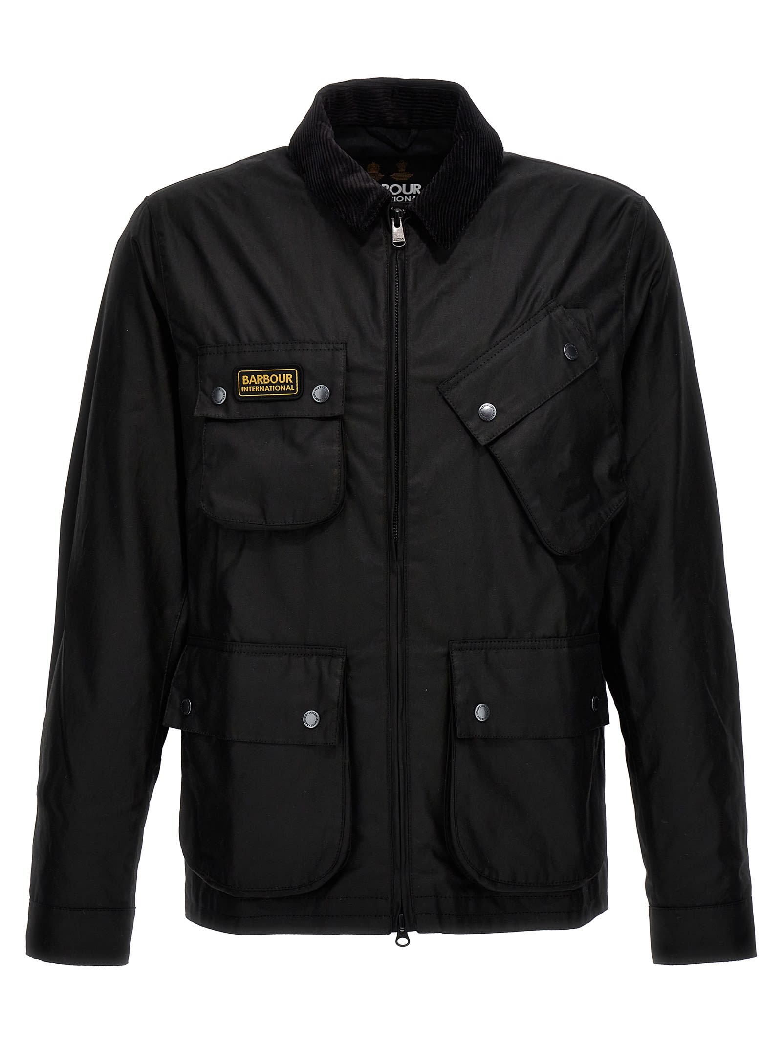 Shop Barbour Sefton Jacket In Black