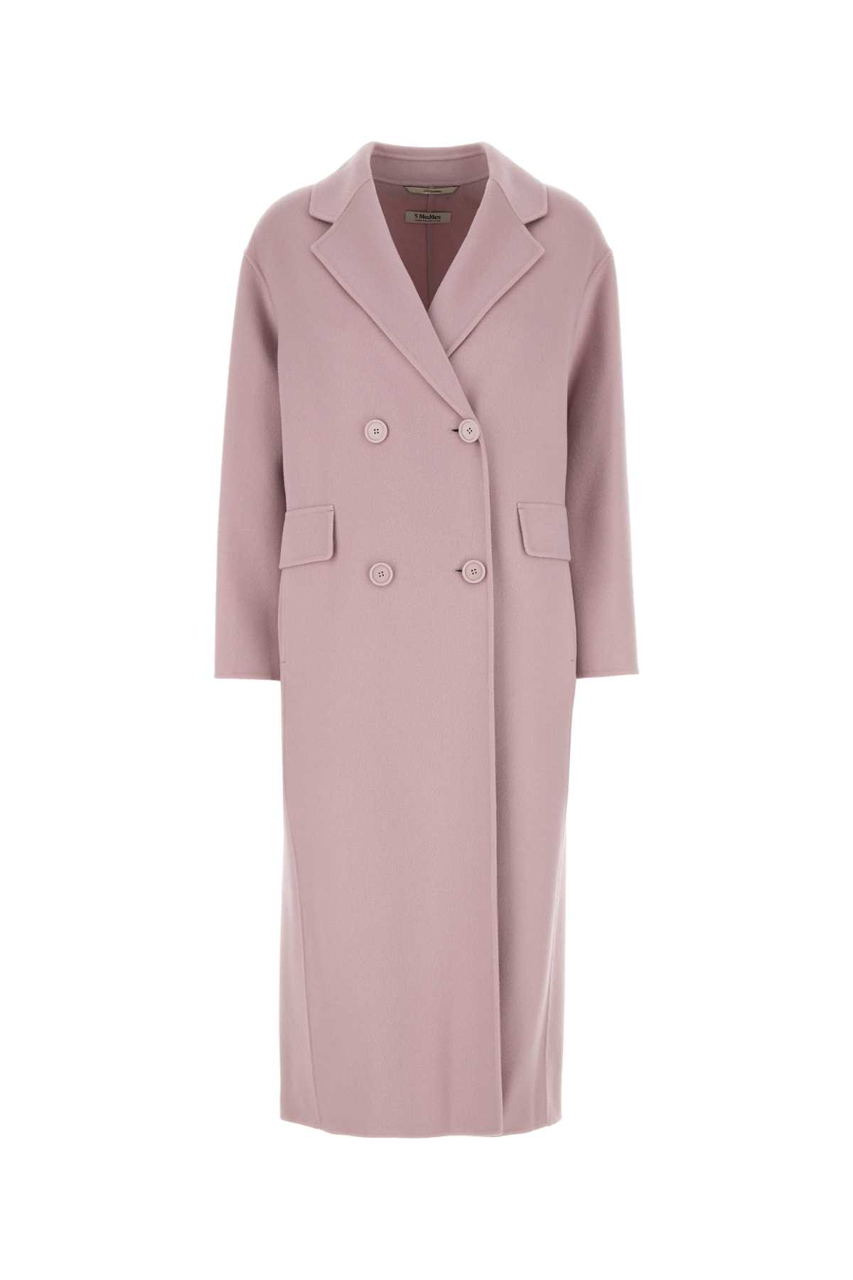 'S Max Mara Lilac Wool Favola Coat