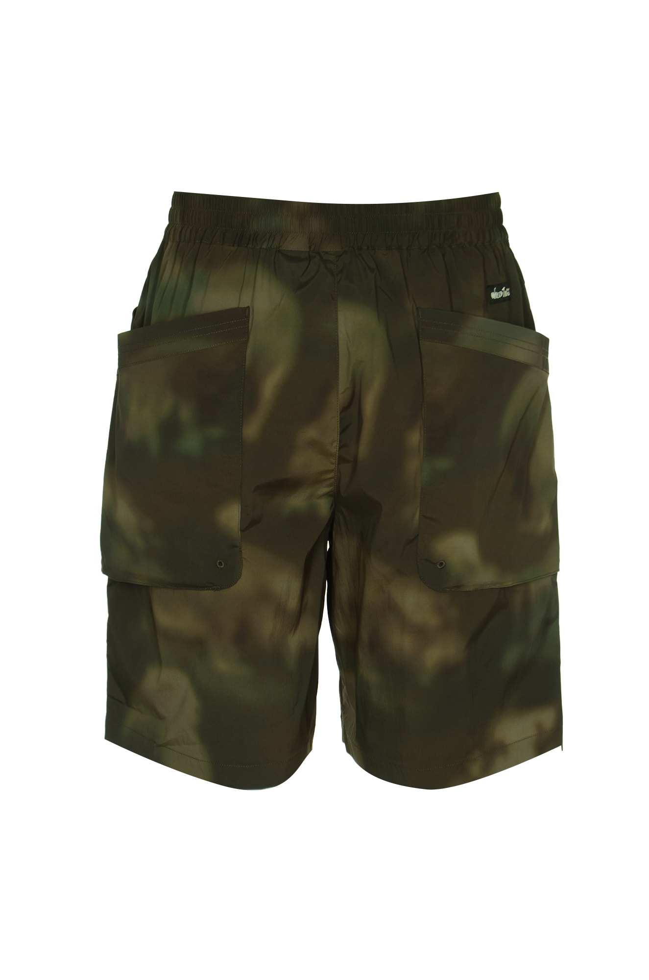 Shop Wild Things Big Pocket Mash Shorts In Nature Olive