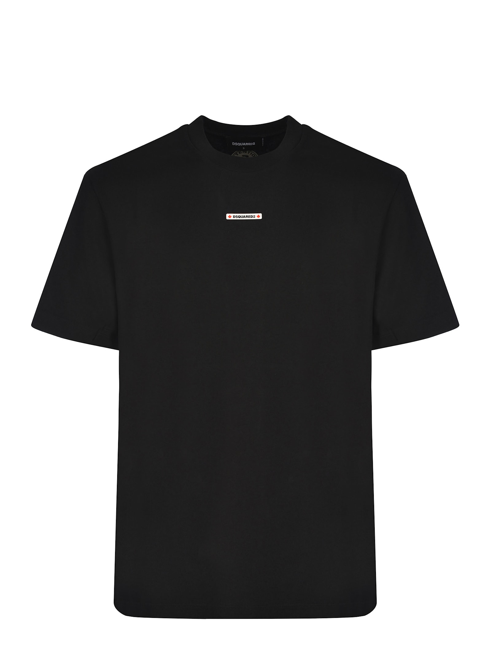 Shop Dsquared2 T-shirt  Made Of Cotton Jersey In Black