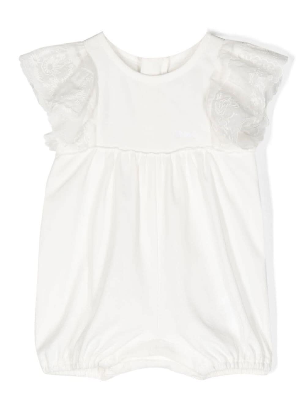 Chloé Babies' Pagliaccetto In White