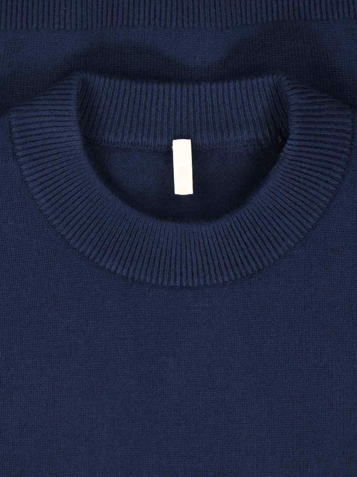 Sunflower Classic Merino Wool Sweater In Blue