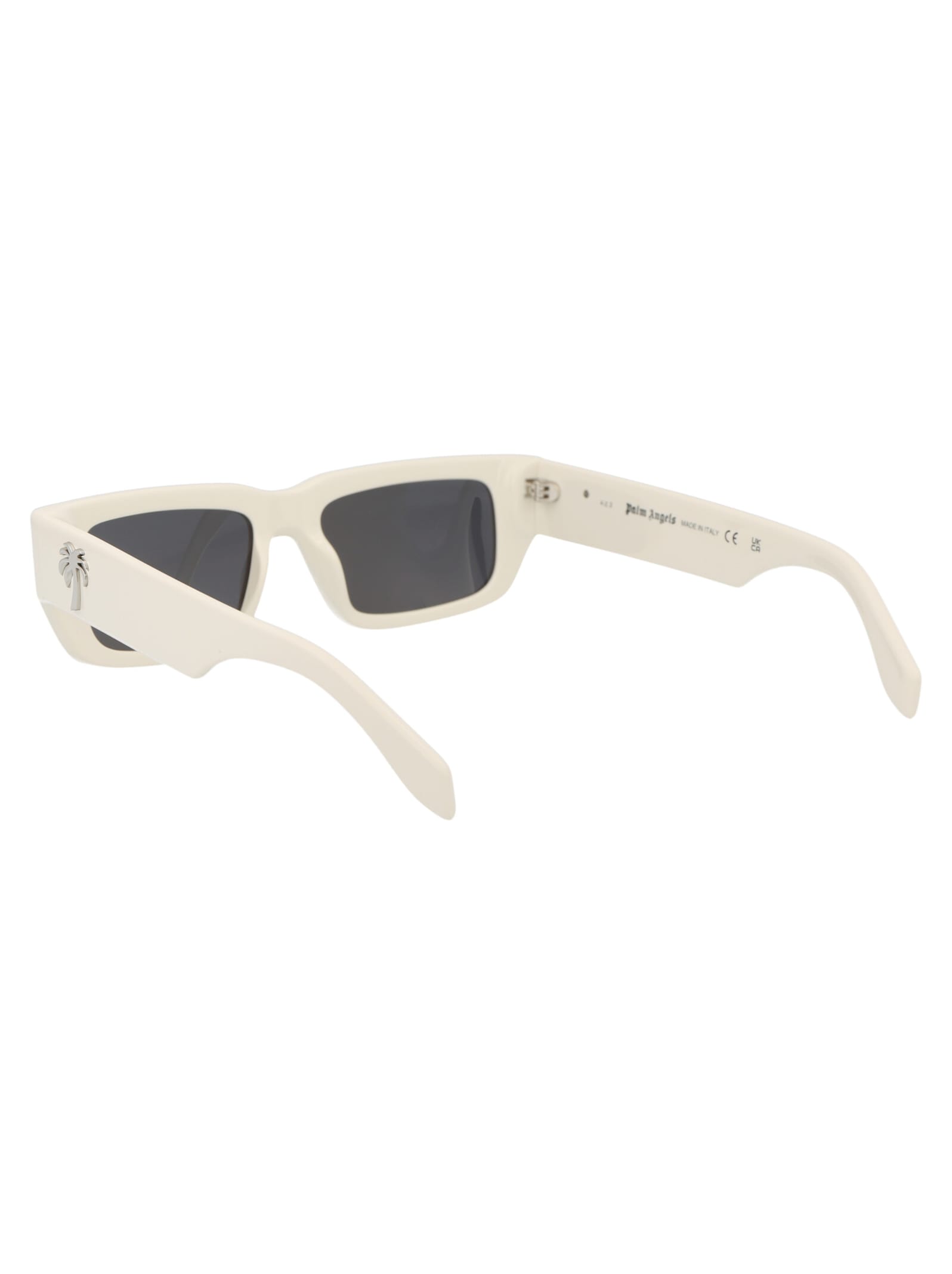 Shop Palm Angels Sutter Sunglasses In 0107 White