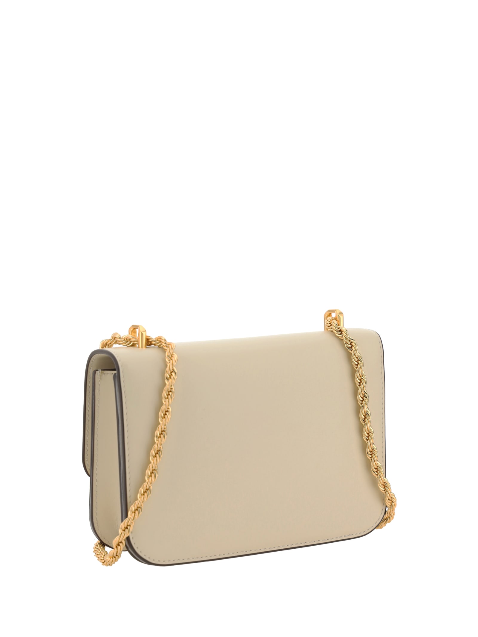 Shop Tory Burch Eleanor Small Shoulder Bag In New Cream