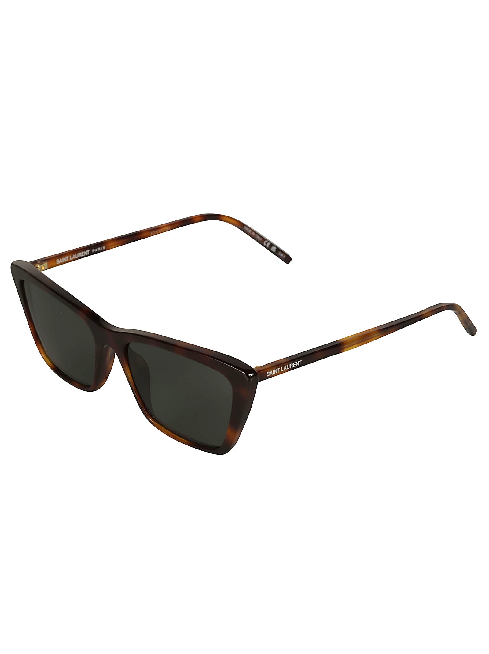 Saint Laurent Sl737 Mica Sunglasses In Brown
