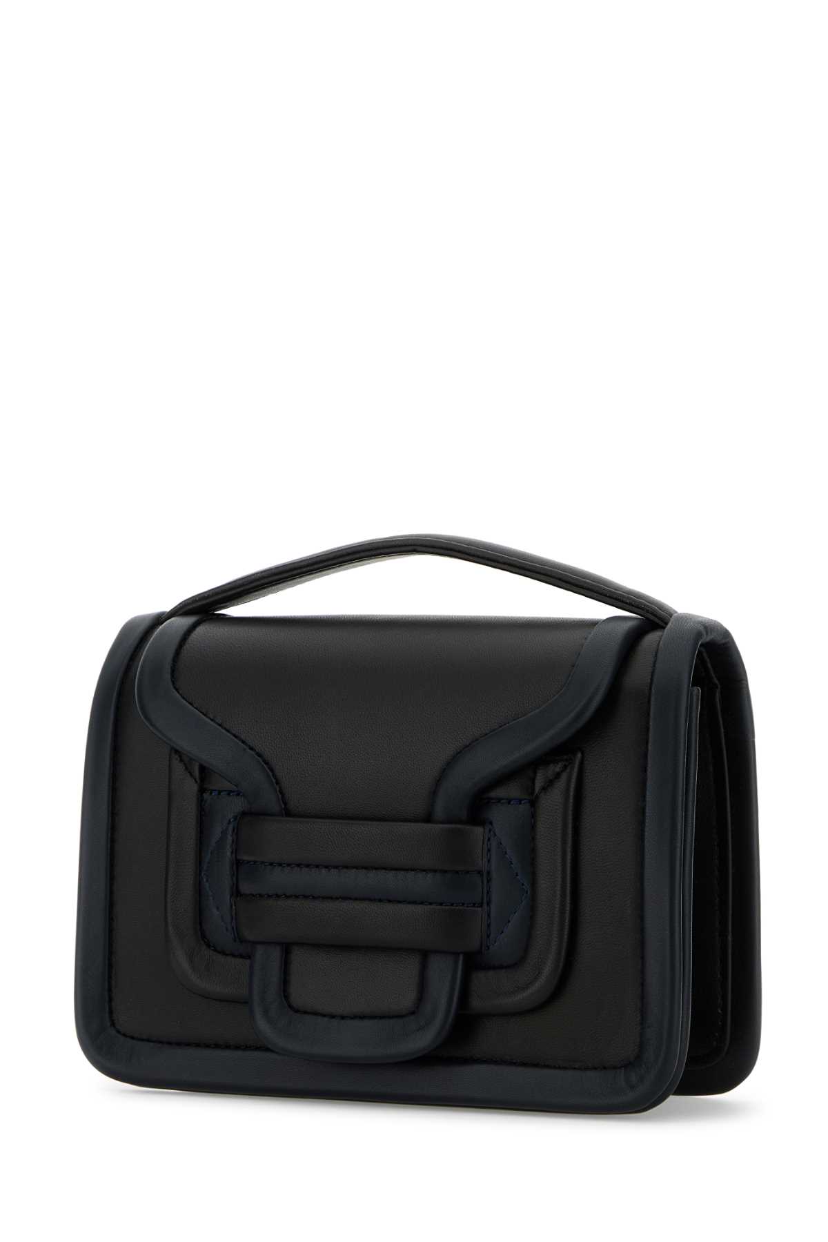 PIERRE HARDY TWO-TONE LEATHER ALPHA HANDBAG 