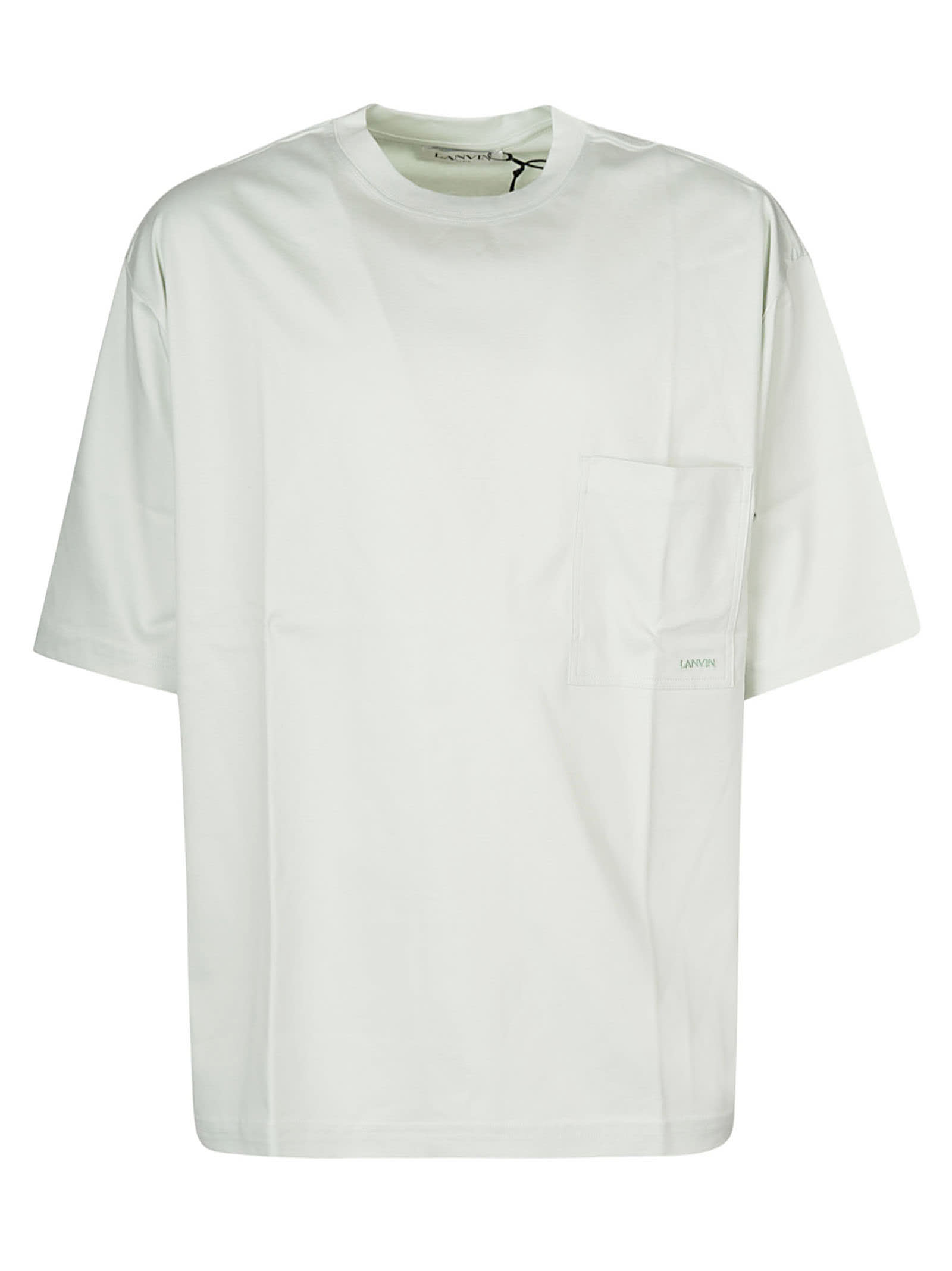 Lanvin Patched Pocket Plain T-shirt