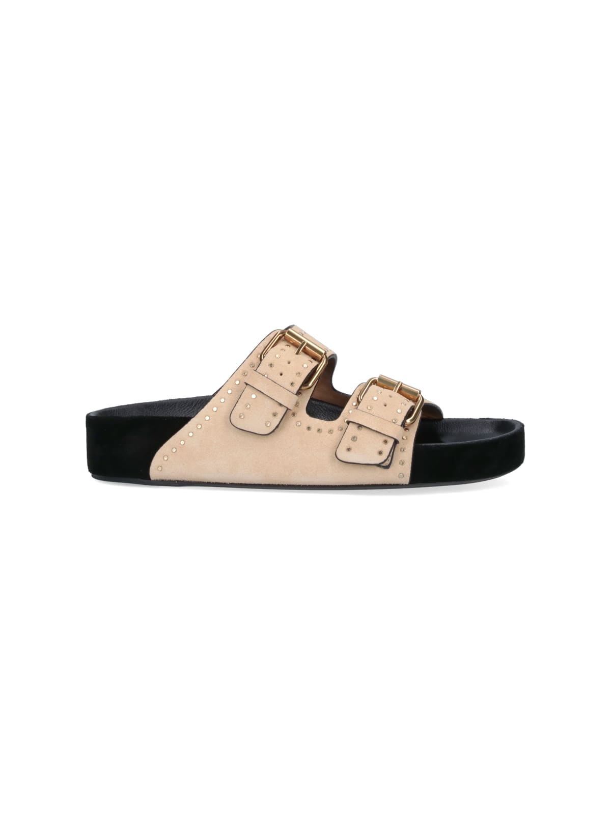 Shop Isabel Marant Lennyo Sandals In Beige