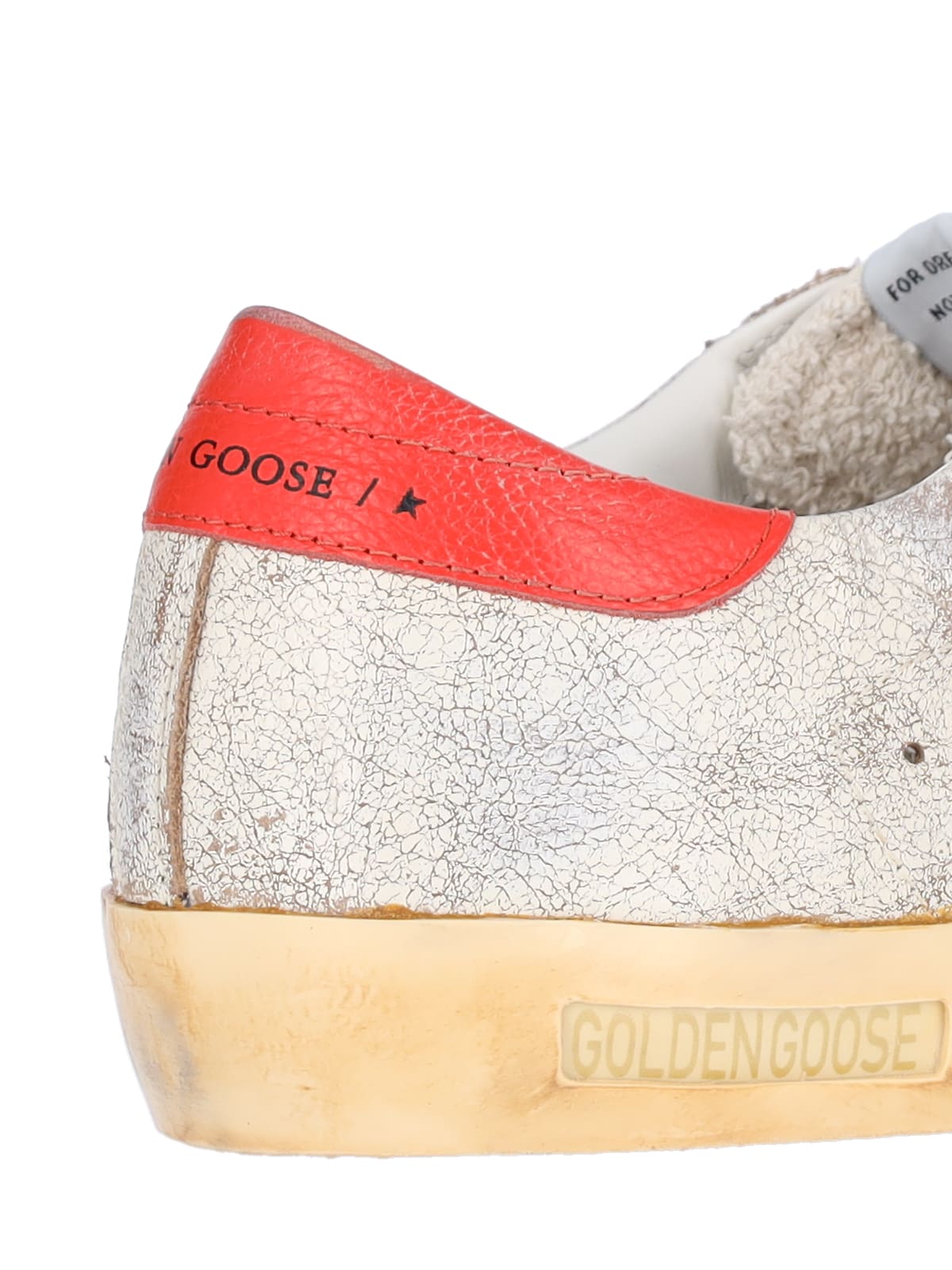 Shop Golden Goose Super-star Sneakers In White