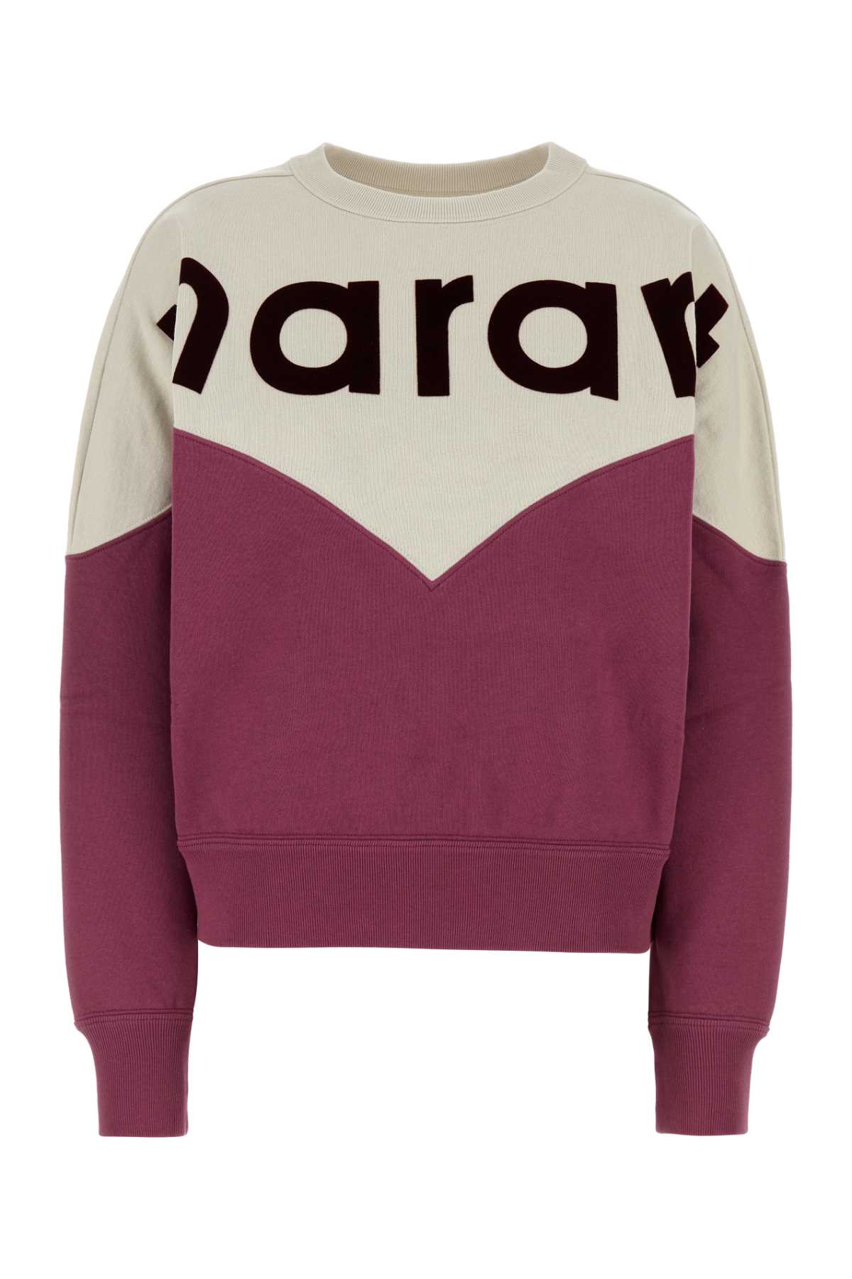 Marant Étoile Two-tone Cotton Blend Houston Sweatshirt