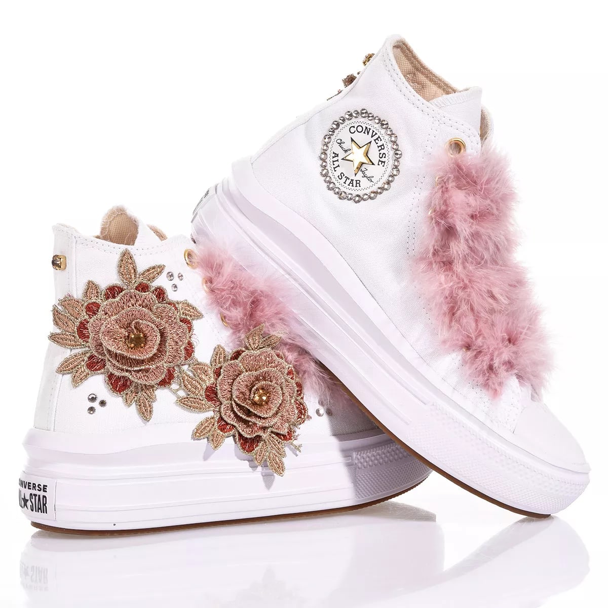 MIMANERA CONVERSE MOVE PLUMED ROSES 