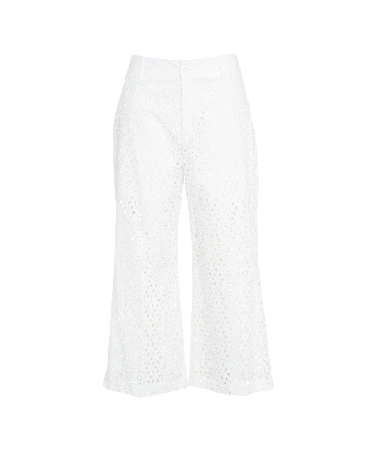 Liu •jo Embroidered Cropped Trousers Liu-jo