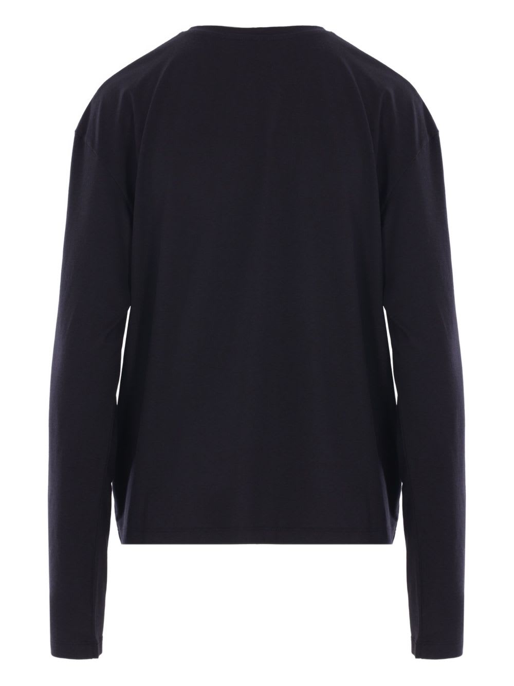 Totême Toteme Women Cotton Blend T-shirt In Black