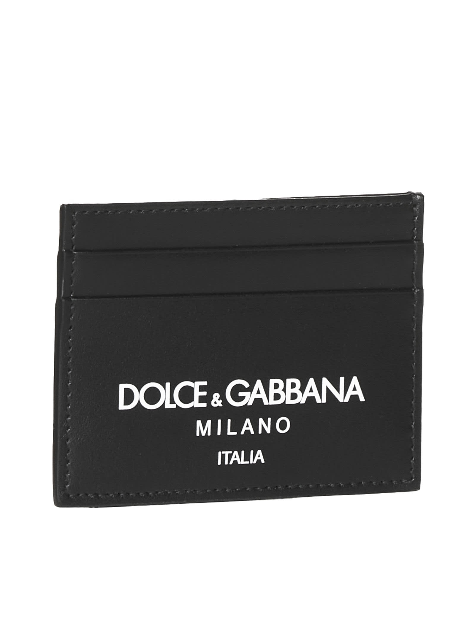 Shop Dolce & Gabbana Wallet In Dg Milano Italia