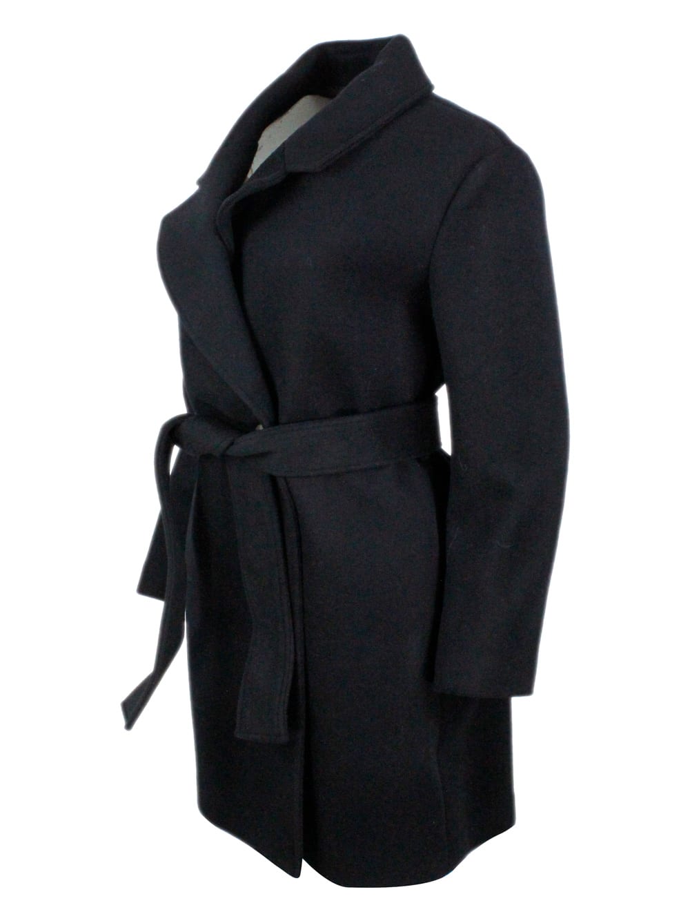 Armani Exchange Coats In Black
