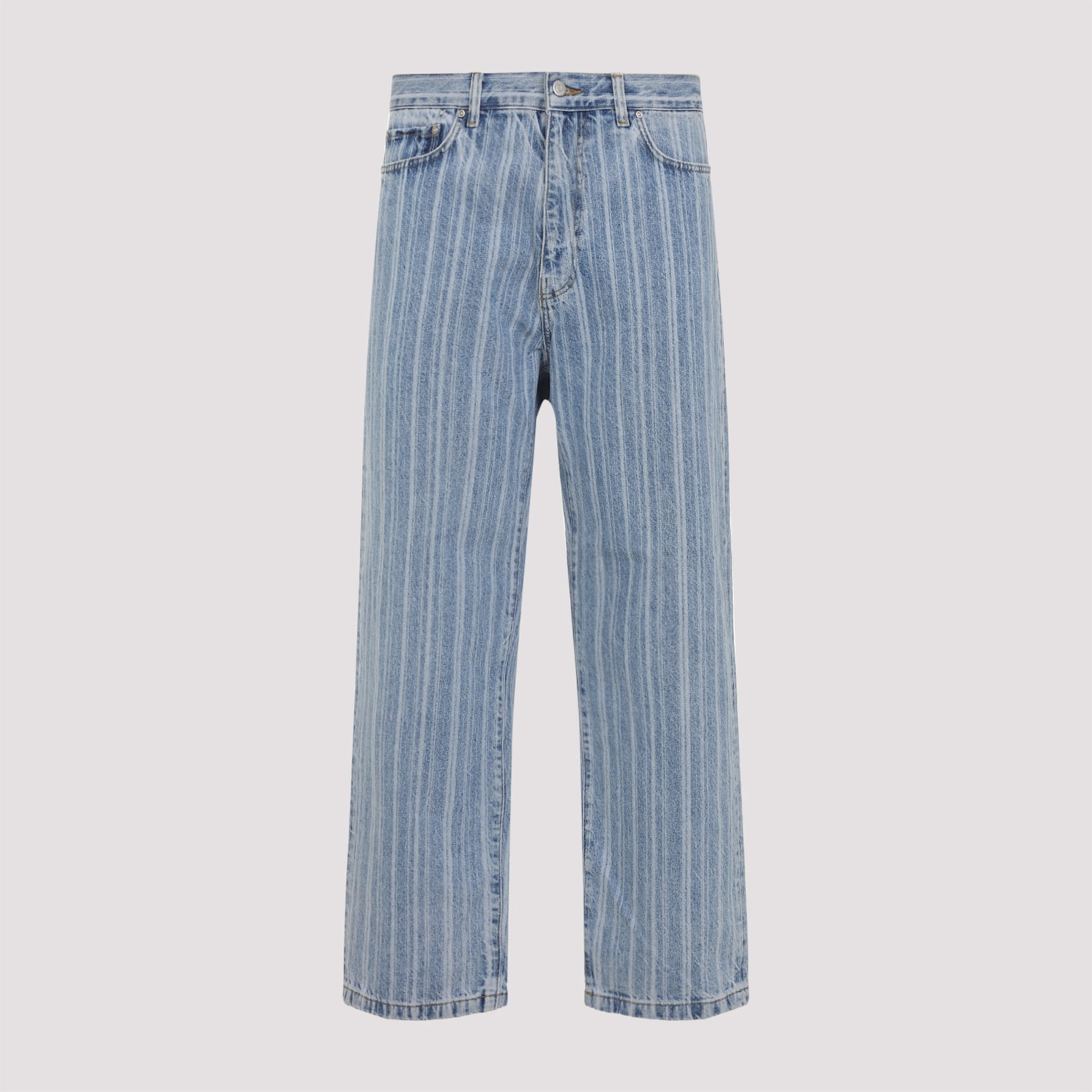Carhartt Rylan Loose Tapered Cotton Jeans In Blue