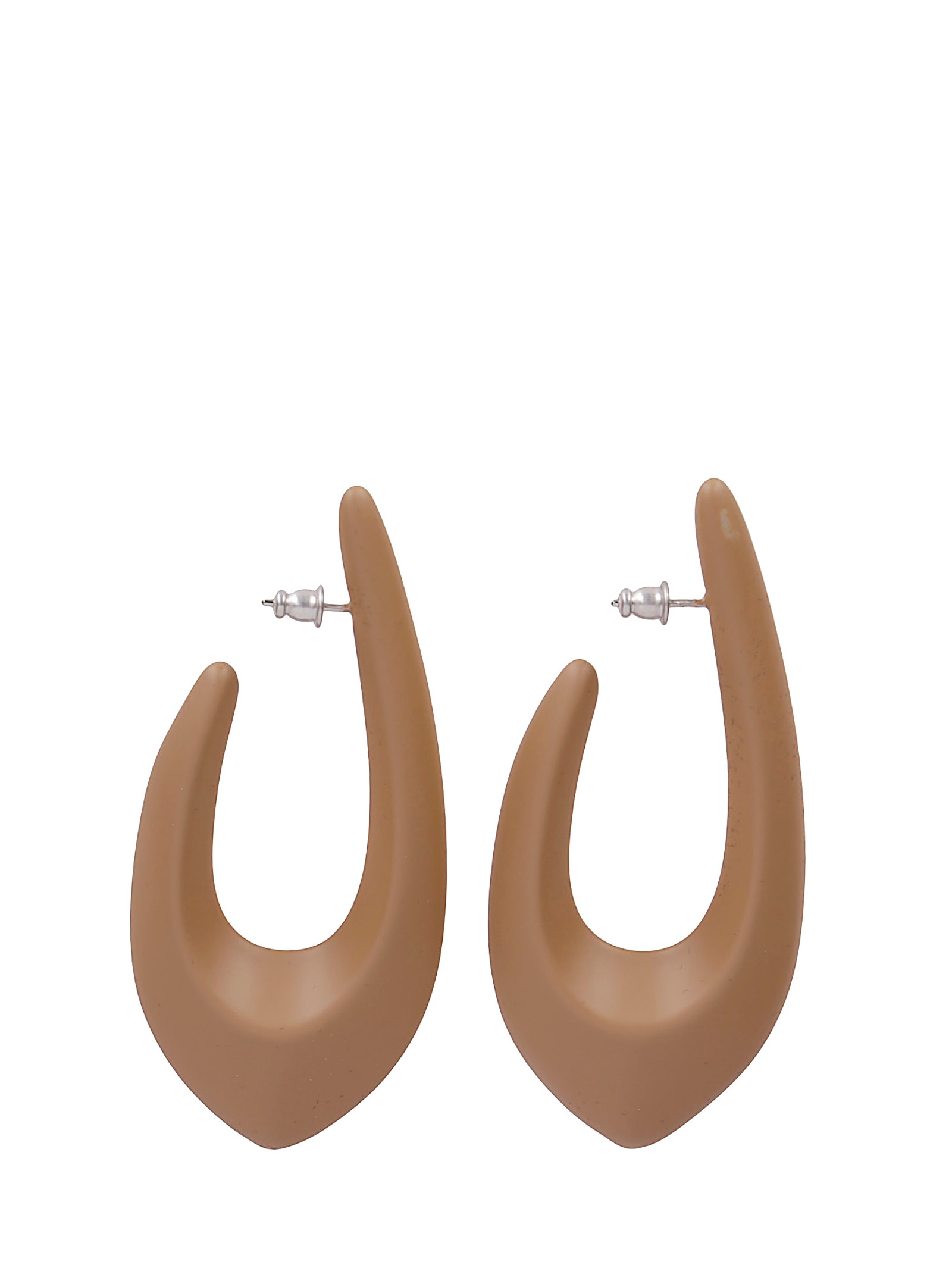 Panconesi Spada Drop Earrings In Brown