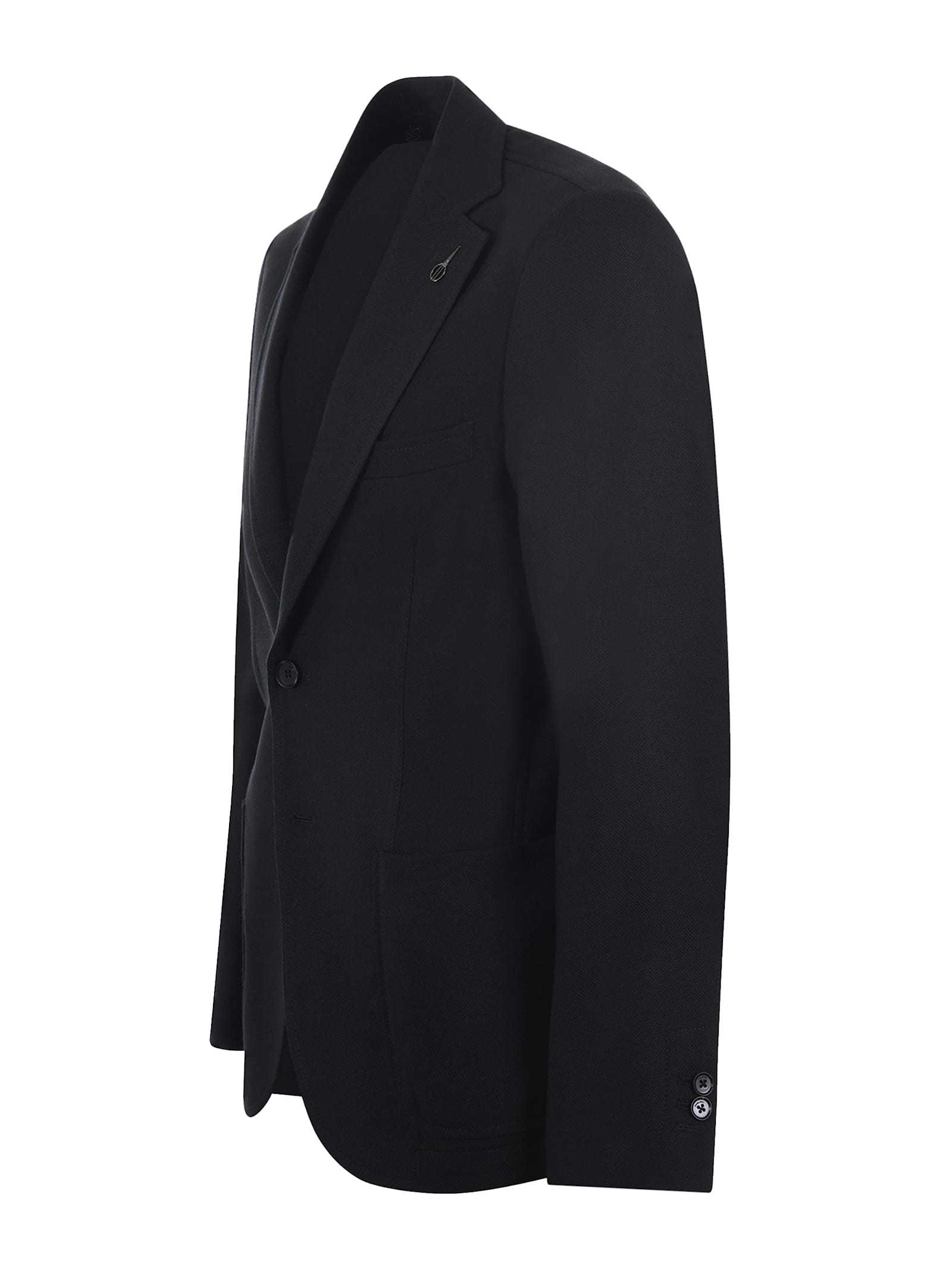 Shop Paoloni Jacket In Black