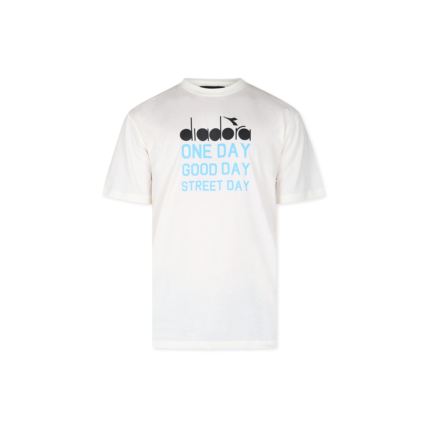 Shop Diadora Ivory T-shirt For Boy With Logo