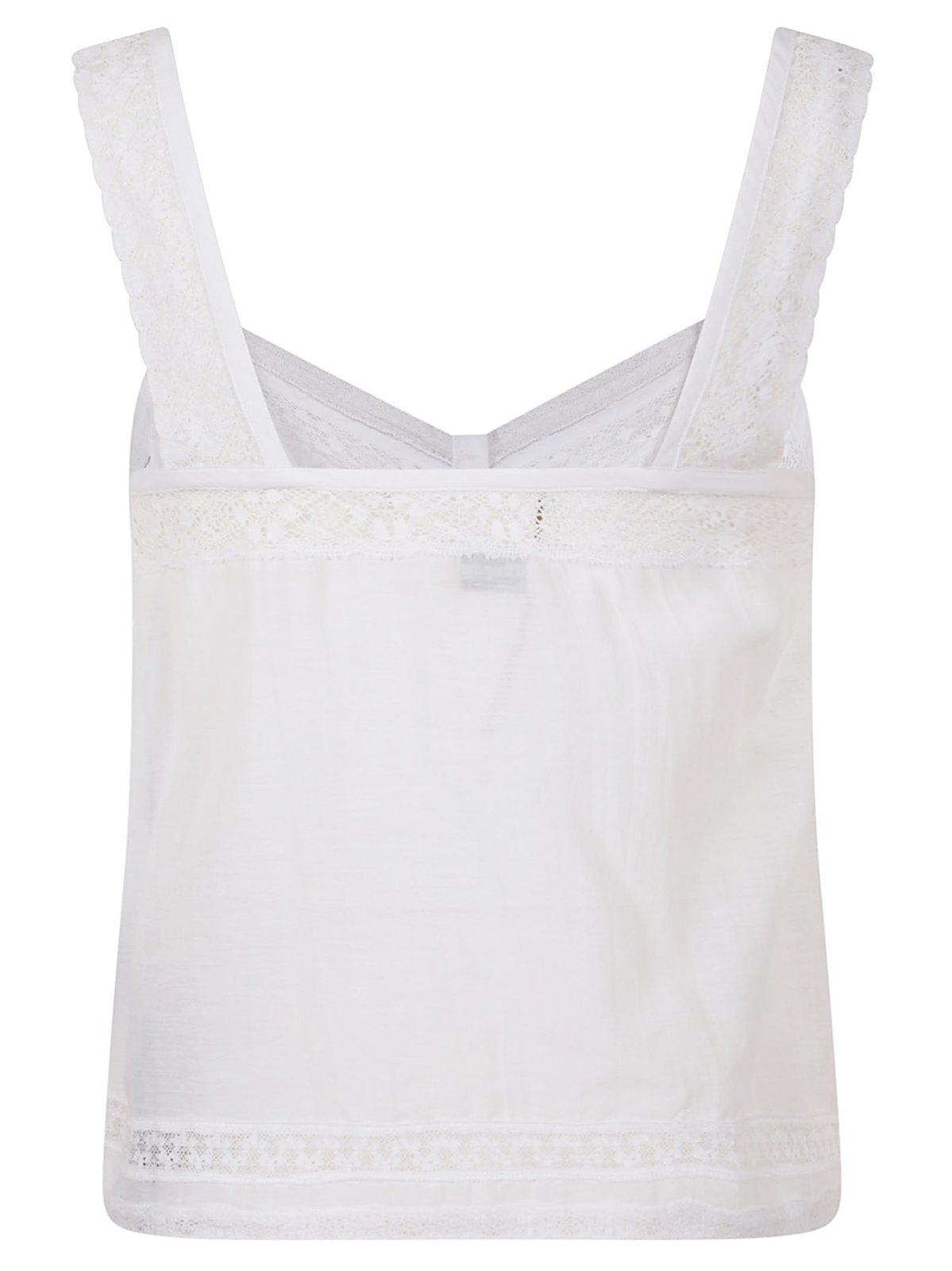 Zadig & Voltaire Celite Camisole In White