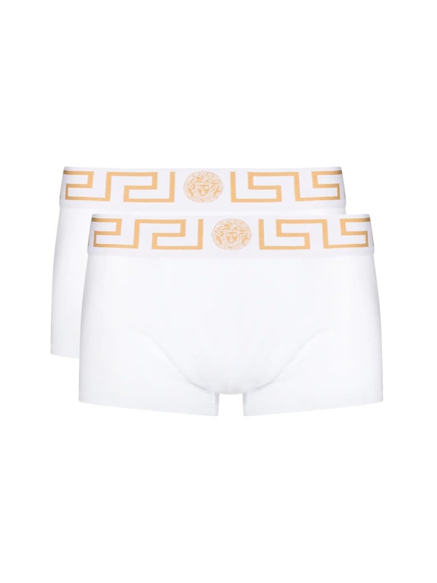 Versace Two-panties Confection In White