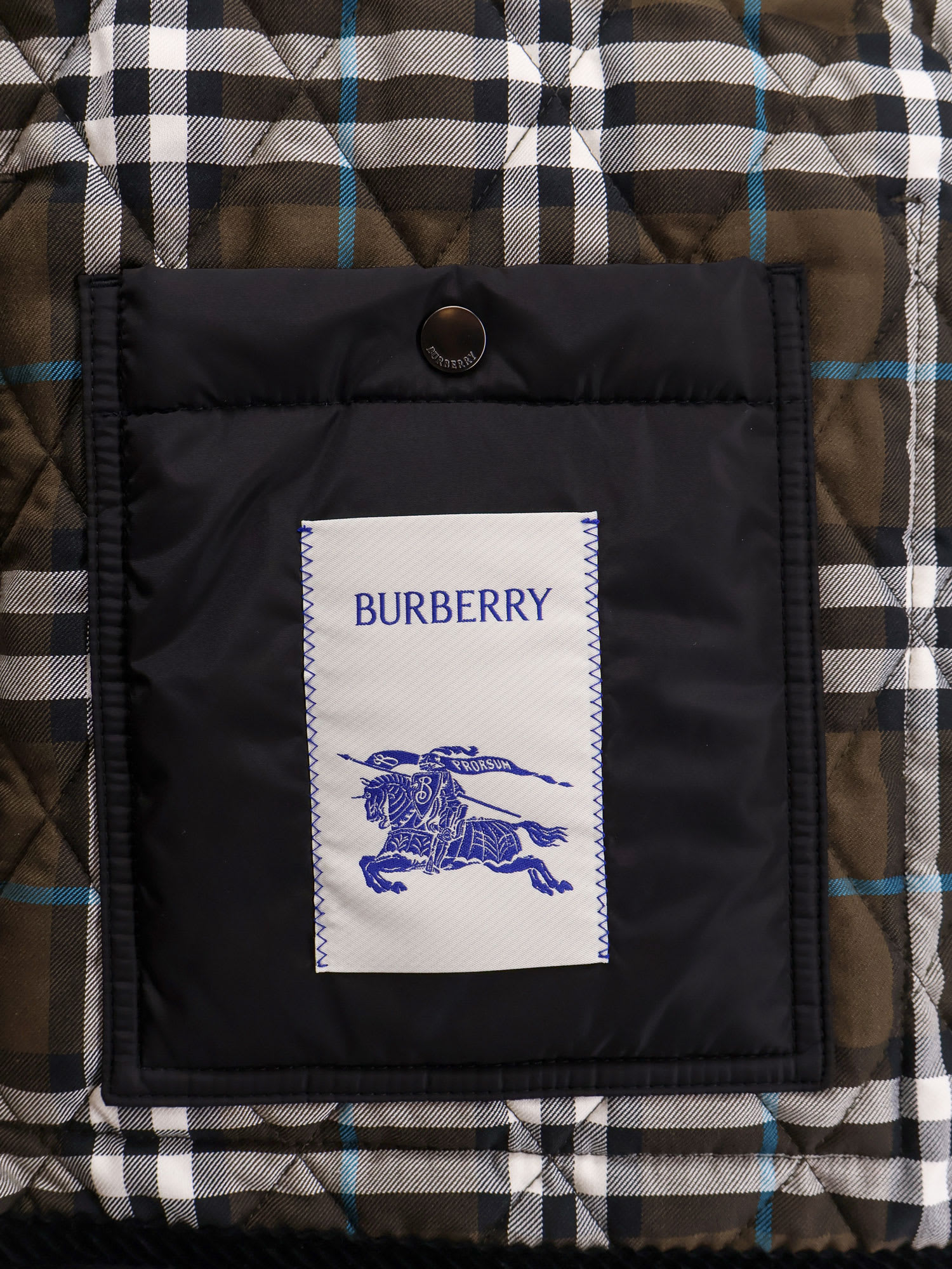 Shop Burberry Vest In Black