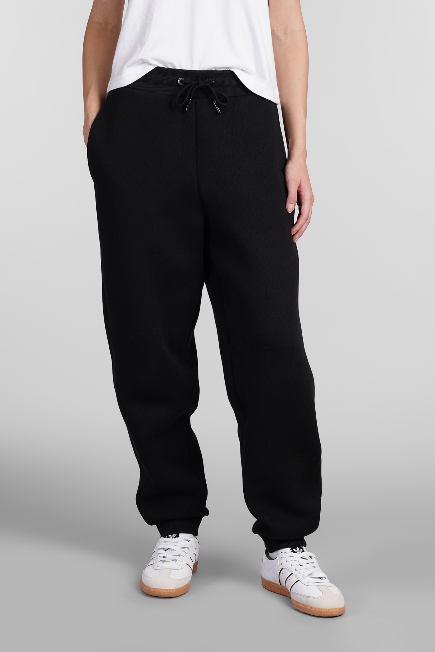 Pants In Black Cotton