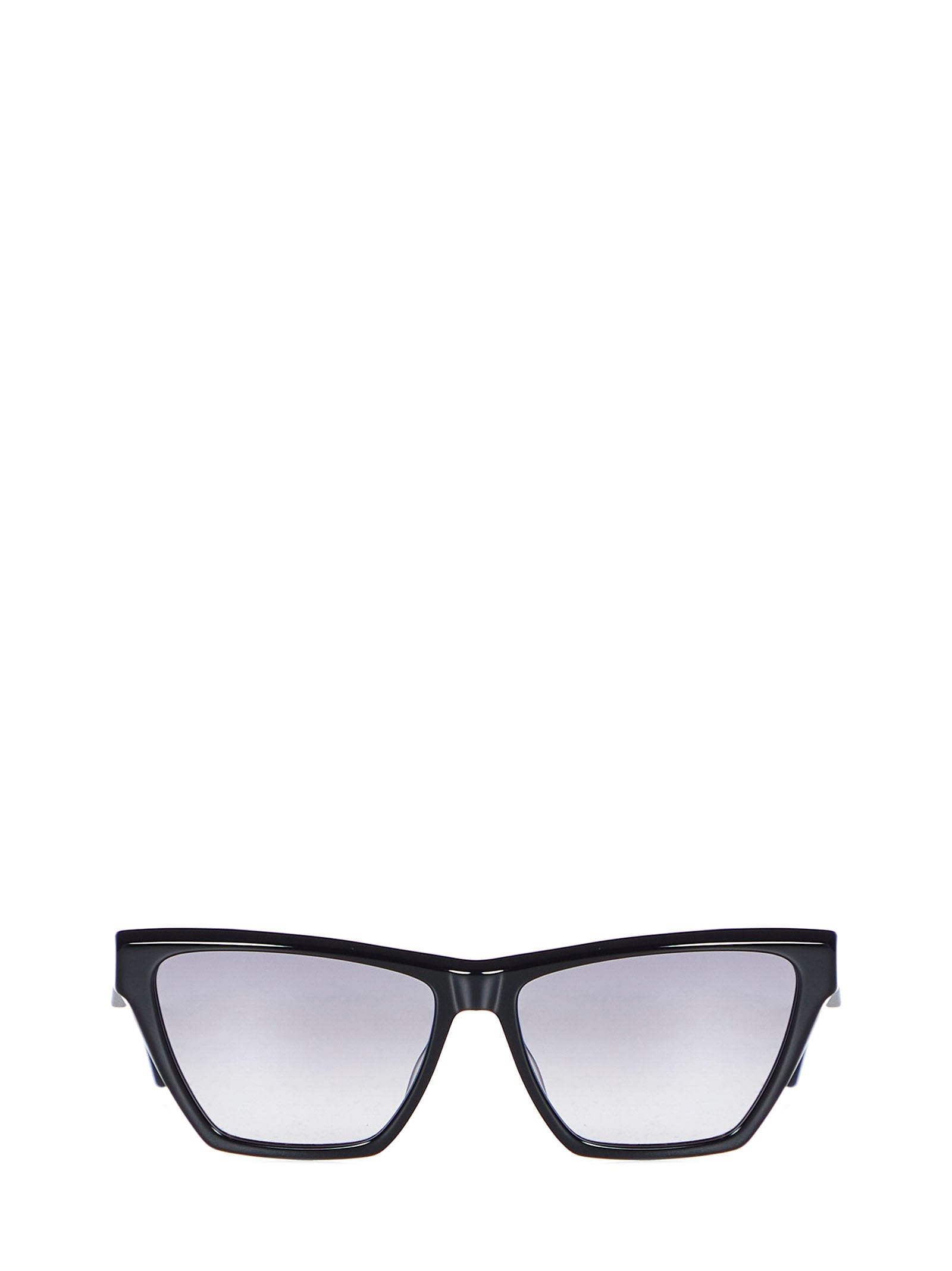 Saint Laurent Black Acetate Sl M103 Sunglasses In Blkblkgrgre