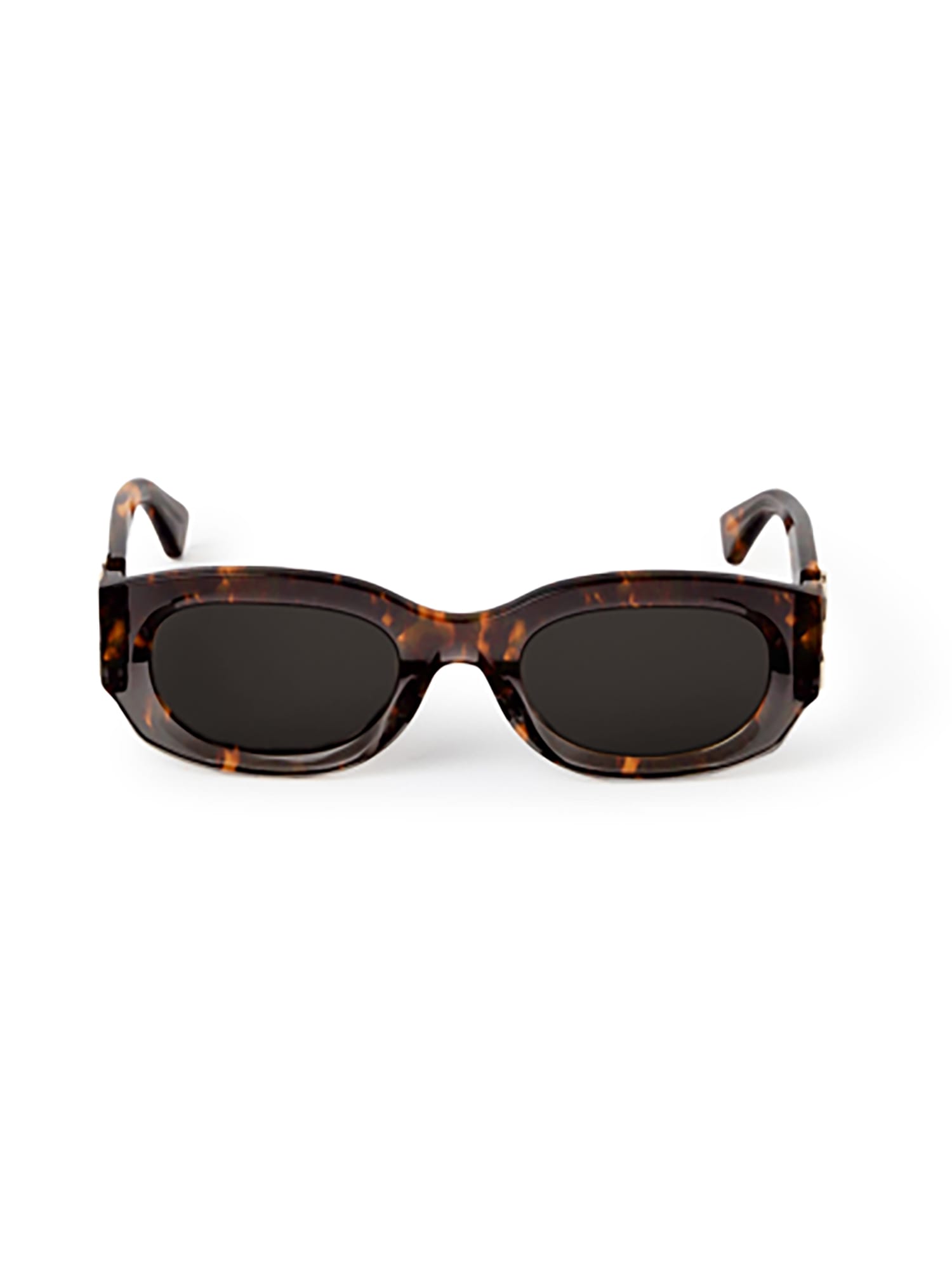 Off-white Oeri14e Palmer Sunglasses Eyewear In Havana Green