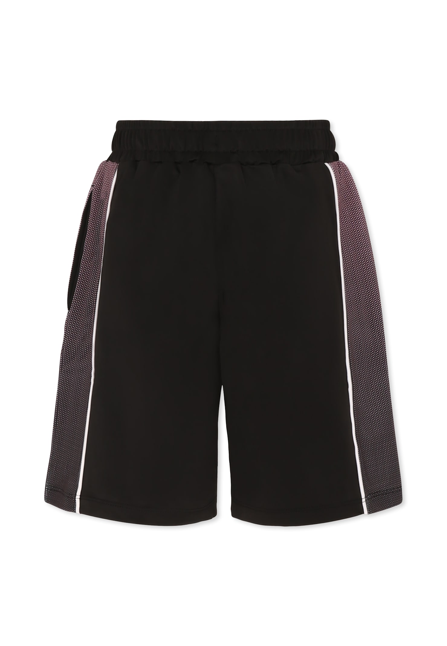 Hugo Boss Black Shorts For Boy With Logo In Black