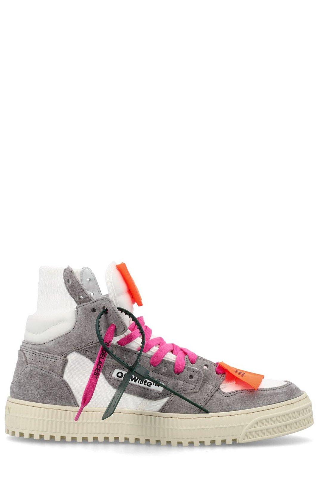 Zip-tie High-top Sneakers