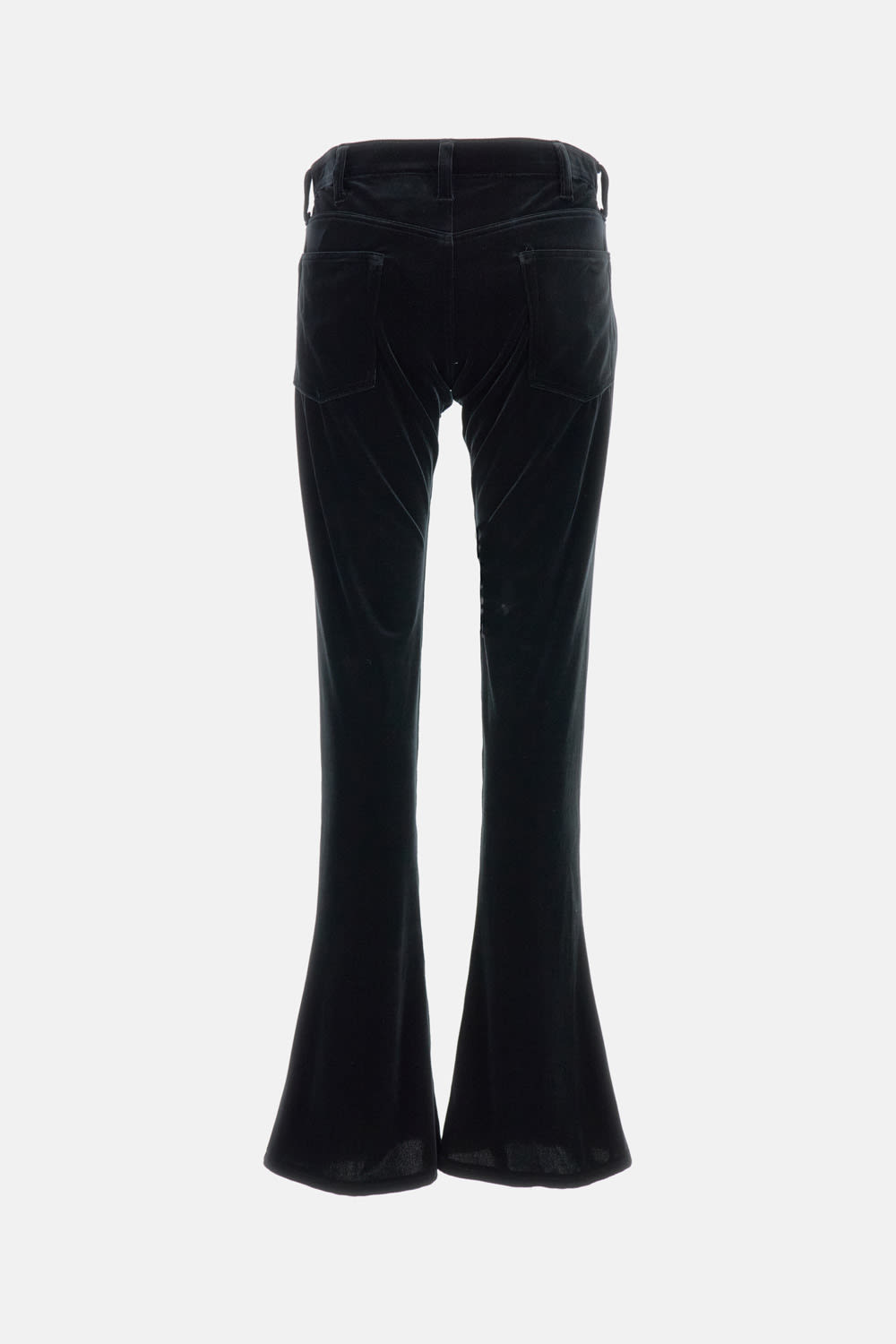 Junya Watanabe Flare 5 Pockets Trousers In Blue