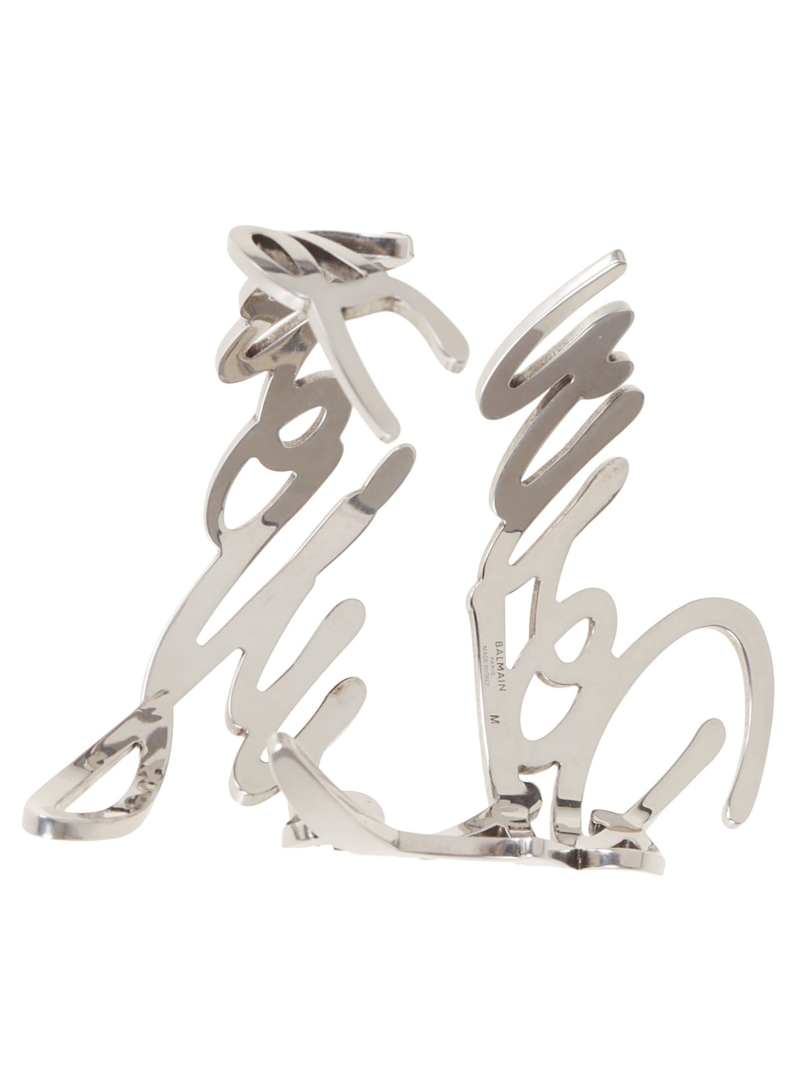 Balmain Pour Toujours Bracelet-brass In Ua Vieil Argent