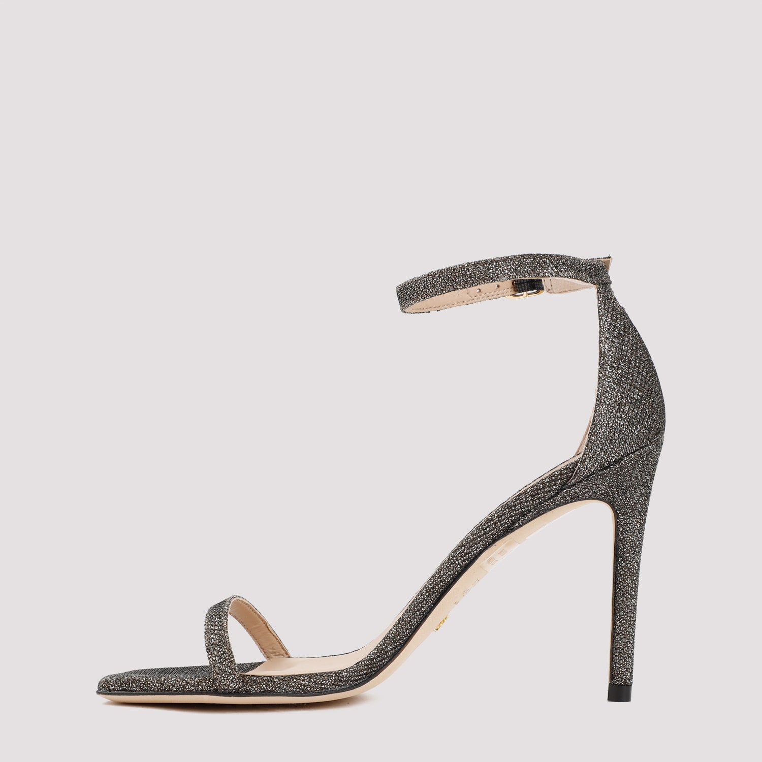 Shop Stuart Weitzman Nudistcurve 100 Sanda Sandals In Vno New Pyrate