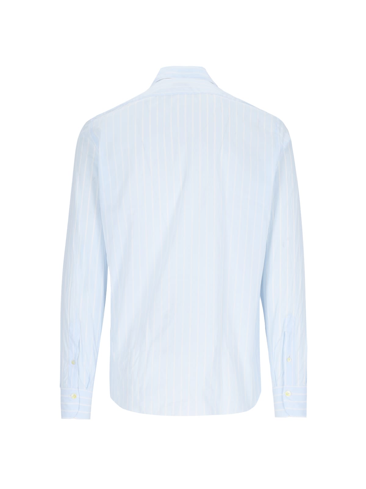 Finamore 1925 Collo Eduardo Corpo Milano Polso Tagliato In Light Blue