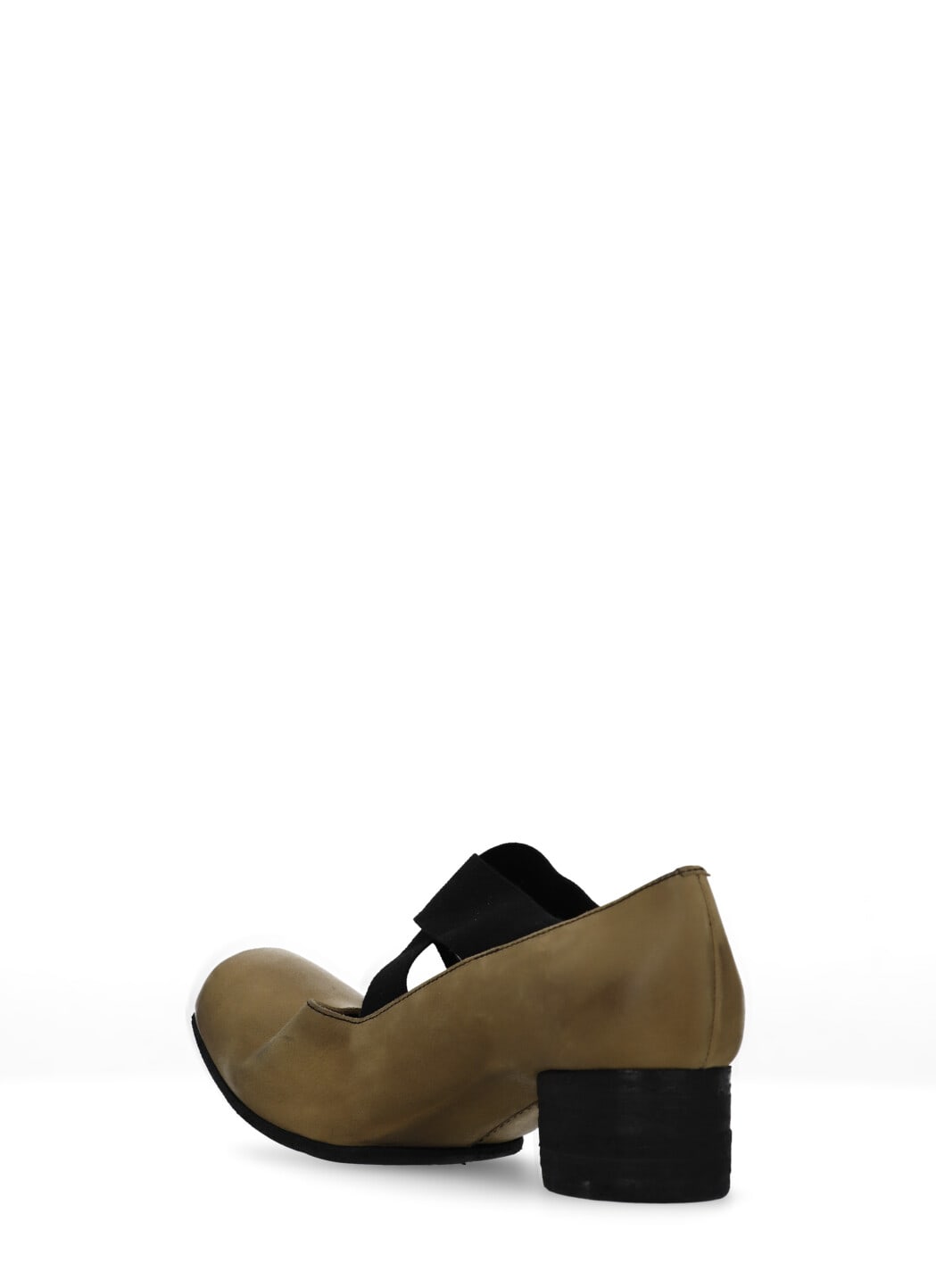 Shop Uma Wang Leather Heeled Ballerinas In Brown