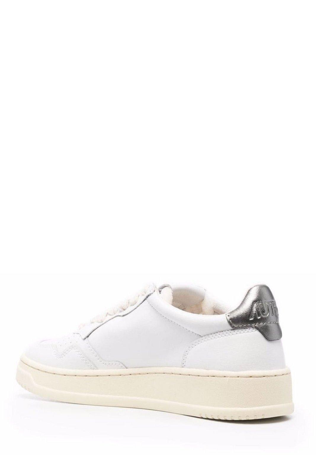 Shop Autry Logo Patch Low-top Sneakers