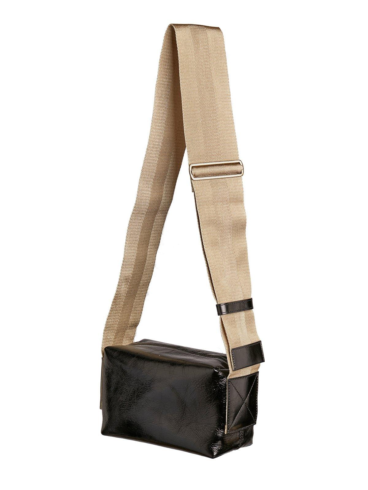 Shop Uma Wang Squareshaped Crossbody Bag In Black