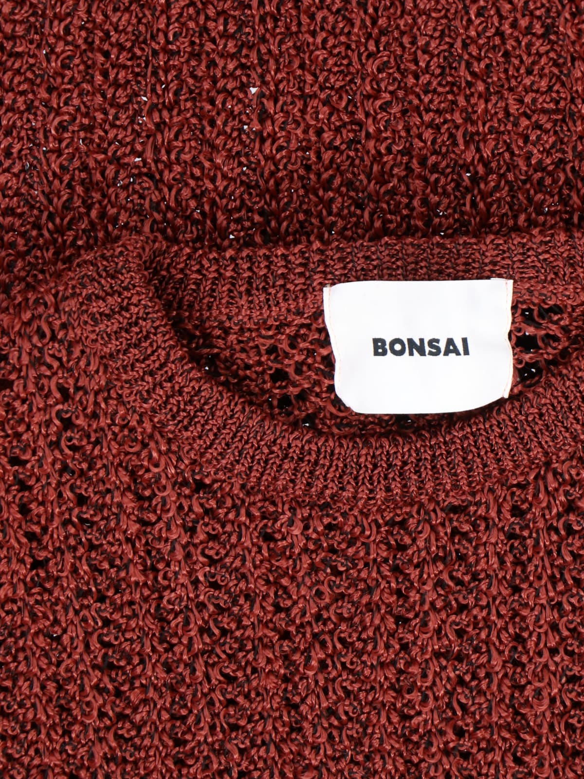 Shop Bonsai Knit Vest In Brown