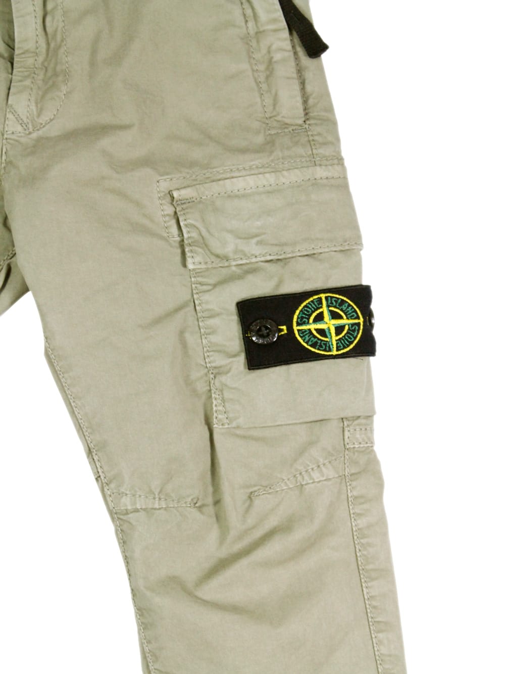 Stone Island Bottoms In Gray